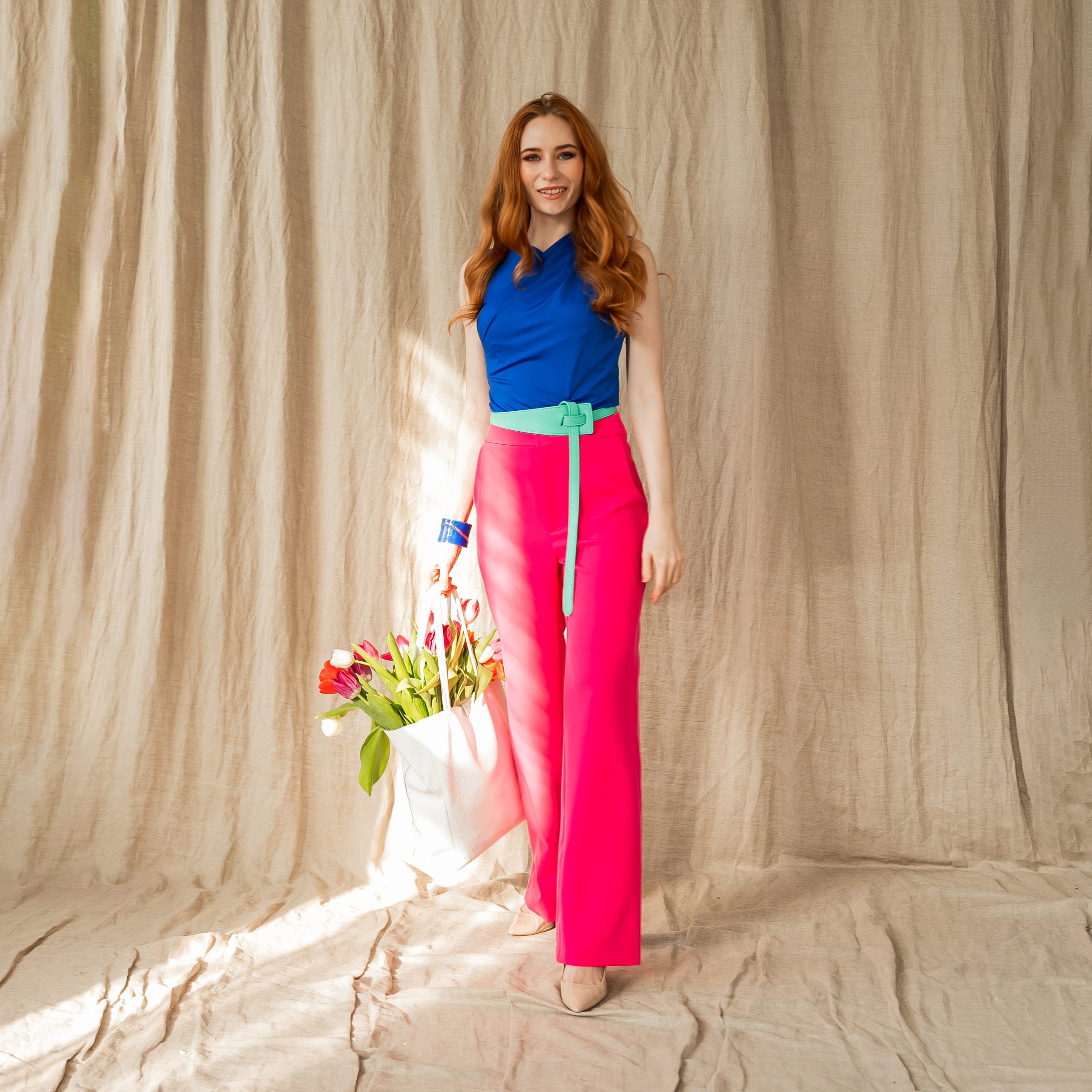 noor parma nadrág pink