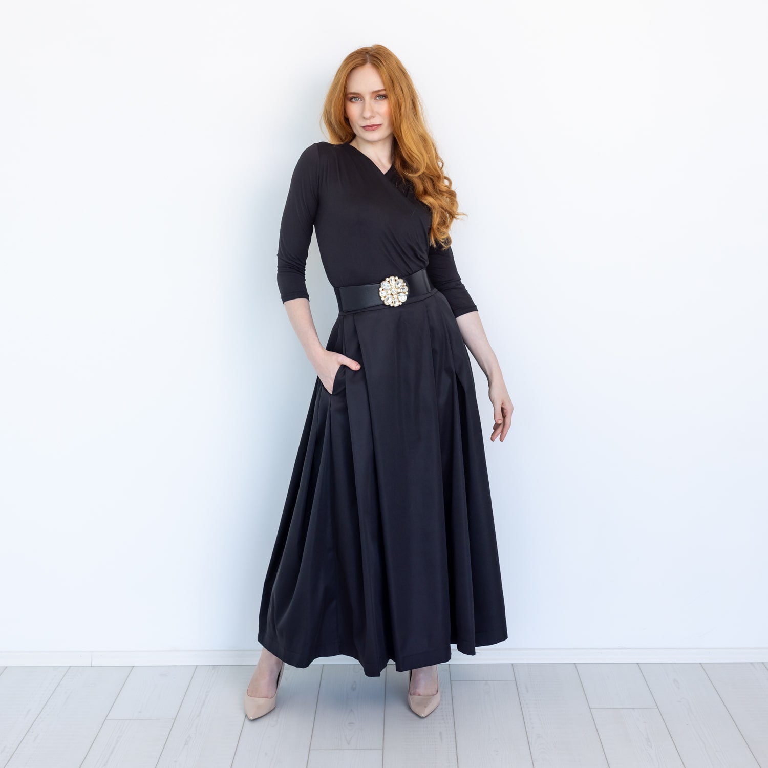 Suzy elegant maxi skirt