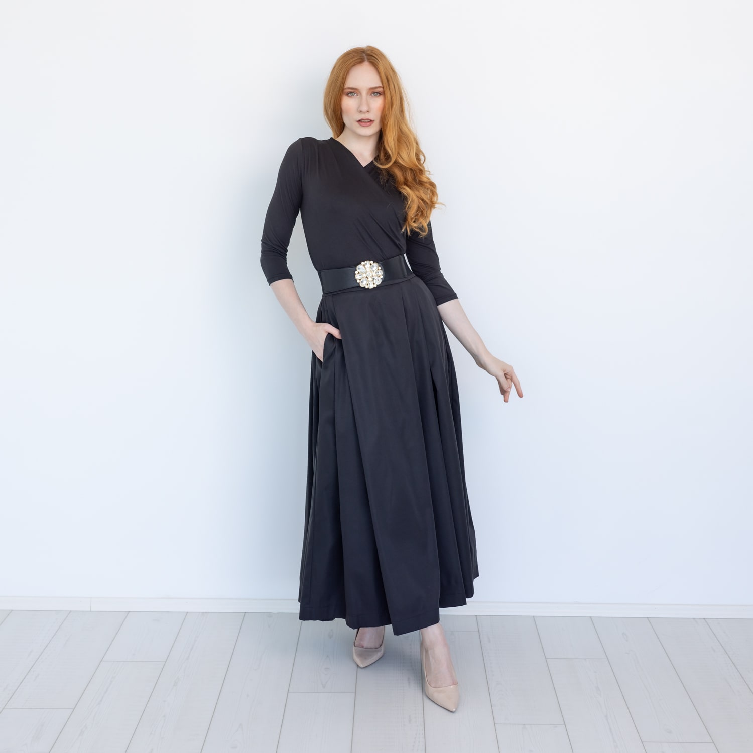 Suzy elegant maxi skirt