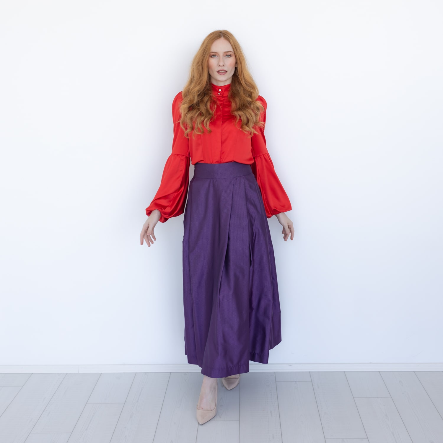 Suzy elegant maxi skirt