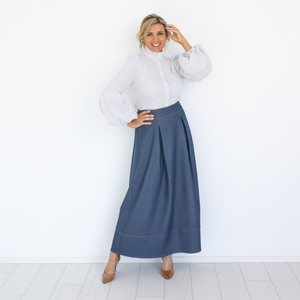 Montana elegant denim skirt