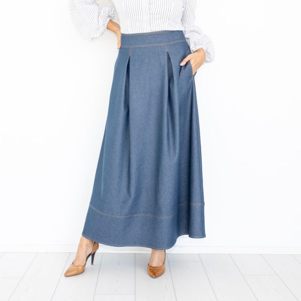 Montana elegant denim skirt