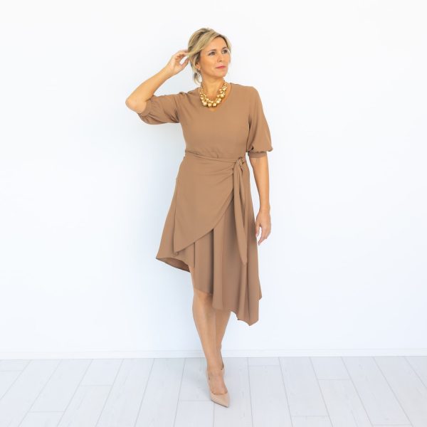Zenda elegant midi dress